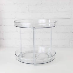 Clearly Organised 2 Tier Lazy Susan 10 Clearly Organised 2 Tier Lazy Susan -Pretty Little Designs 06 03PrettyLittleDesigns 0480