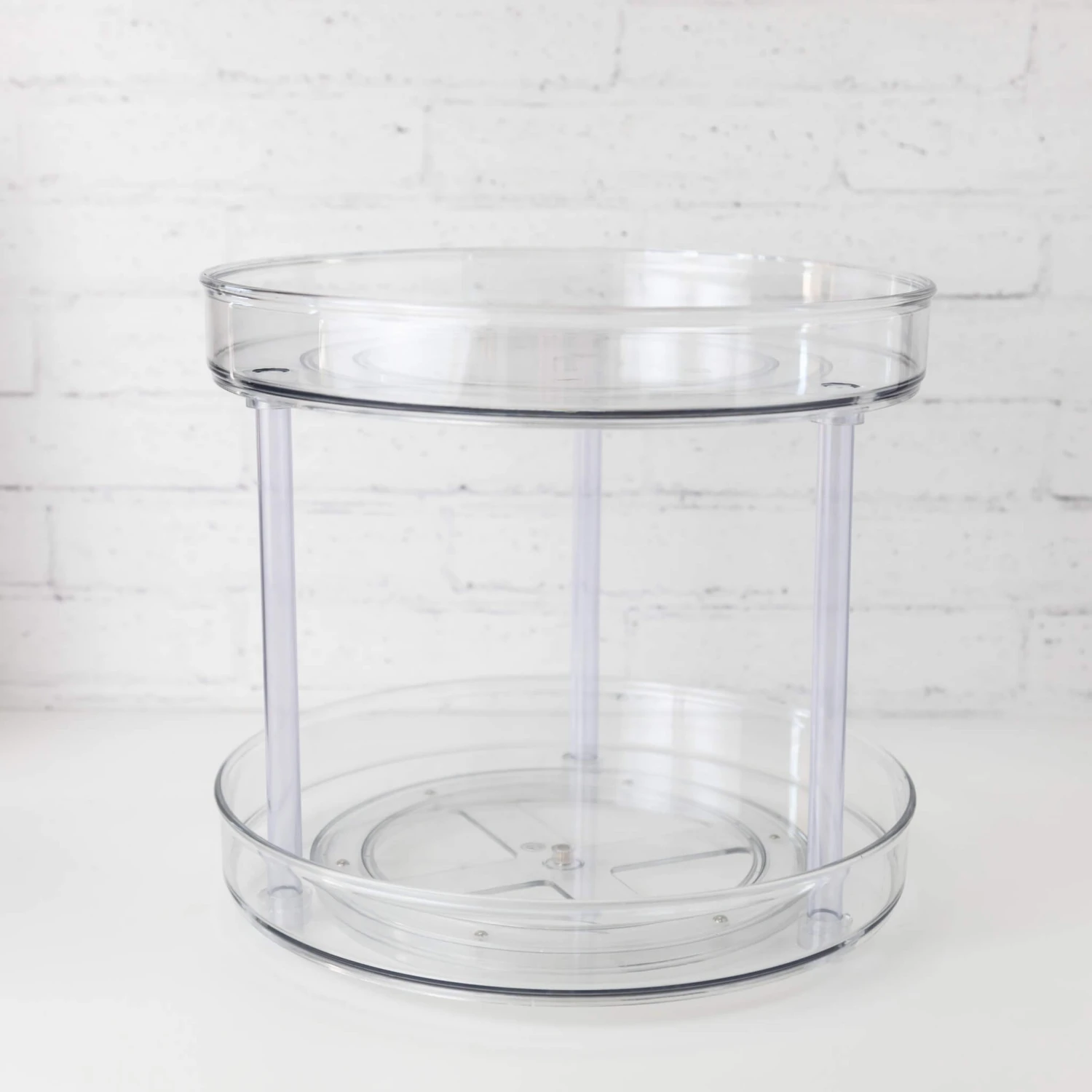 Clearly Organised 2 Tier Lazy Susan 3 Clearly Organised 2 Tier Lazy Susan