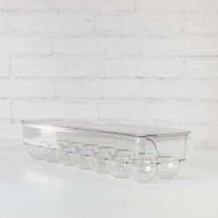 Clear Fridge Egg Storage Holder