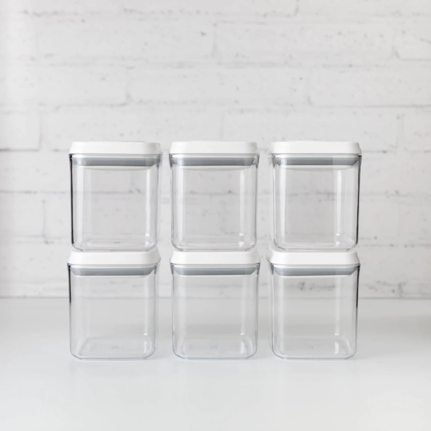 White Push Top Spice Pantry Container | 320ml 3 White Push Top Spice Pantry Container | 320ml