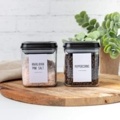 White Modern Minimalist Herb & Spice Stickers -Pretty Little Designs 06 03PrettyLittleDesigns 0655