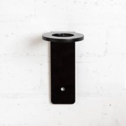 Acrylic Wall-Mounted Pump Bottle Holder 12 Acrylic Wall-Mounted Pump Bottle Holder -Pretty Little Designs 0B7A4457