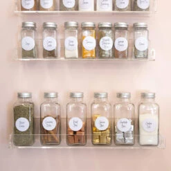 Lily Herb & Spice Label Pack - White -Pretty Little Designs 0B7A9062 92db2b97 a2a8 4968 bfb6 3fdba9b8a965