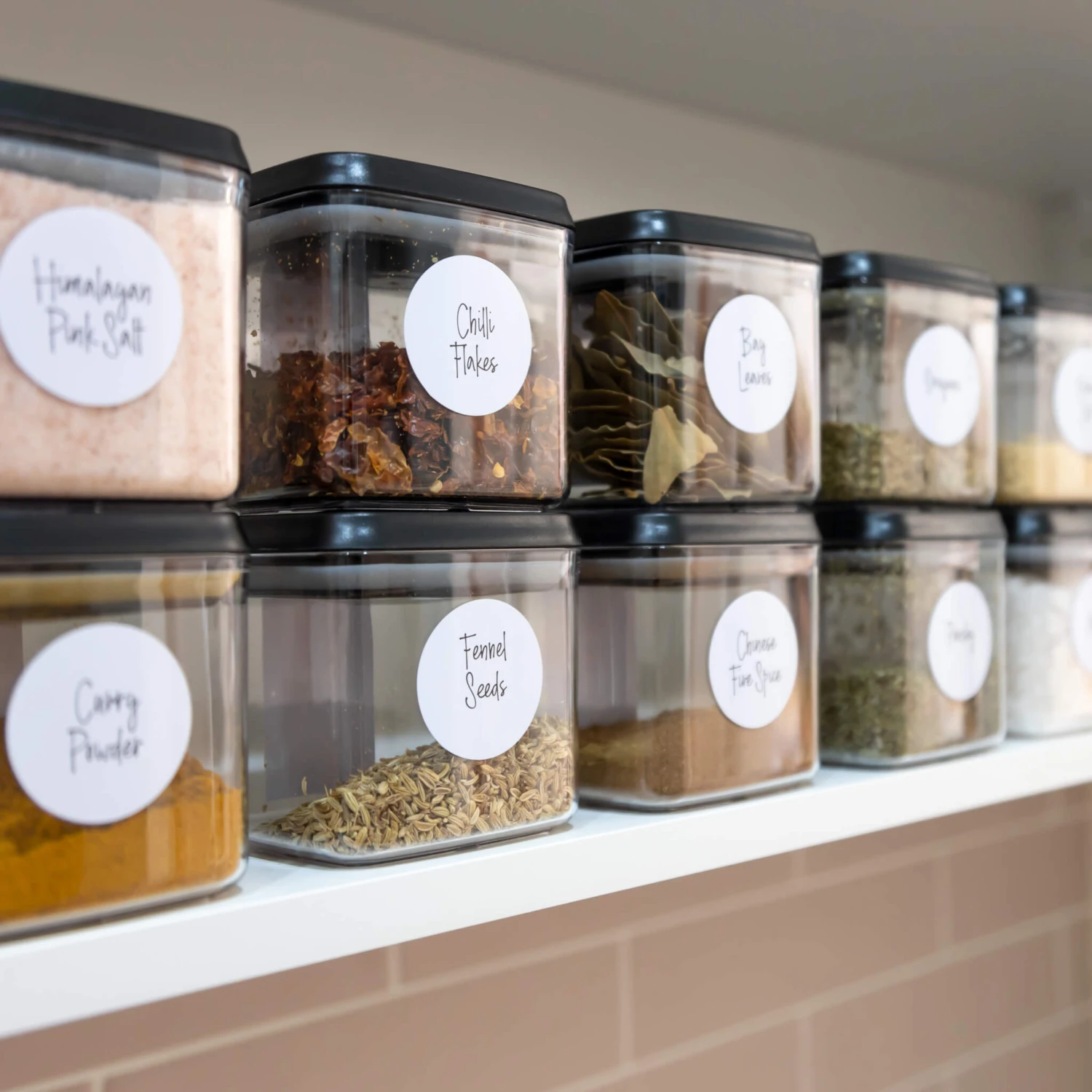 Custom Peel And Stick Pantry Labels 5 Custom Peel And Stick Pantry Labels - Image 3