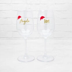 Personalised Christmas Santa Name Label Stickers -Pretty Little Designs 102 Pretty Little Designs Finals 0930copy