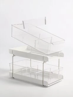 Double Layer Under Sink Drawer Organiser 21 Double Layer Under Sink Drawer Organiser -Pretty Little Designs 10 2