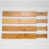 Expandable Bamboo Drawer Organiser - Set Of 4 1 Expandable Bamboo Drawer Organiser - Set Of 4 -Pretty Little Designs 12 11 PrettyLittleDesigns 031