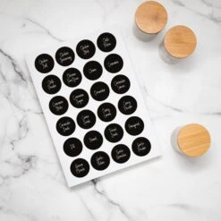 Lily Herb & Spice Label Pack - Black