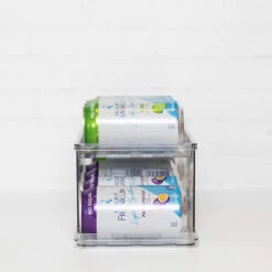 Crystal 2 Tier Can Holder 10 Crystal 2 Tier Can Holder -Pretty Little Designs 2 tier can storage clear