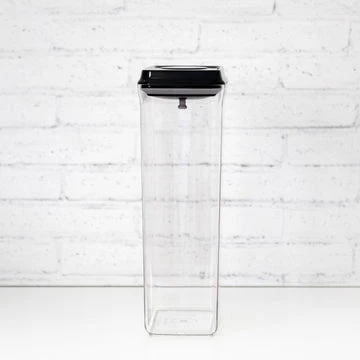 Black Push Top Pantry Container - 3.2L 3 Black Push Top Pantry Container - 3.2L