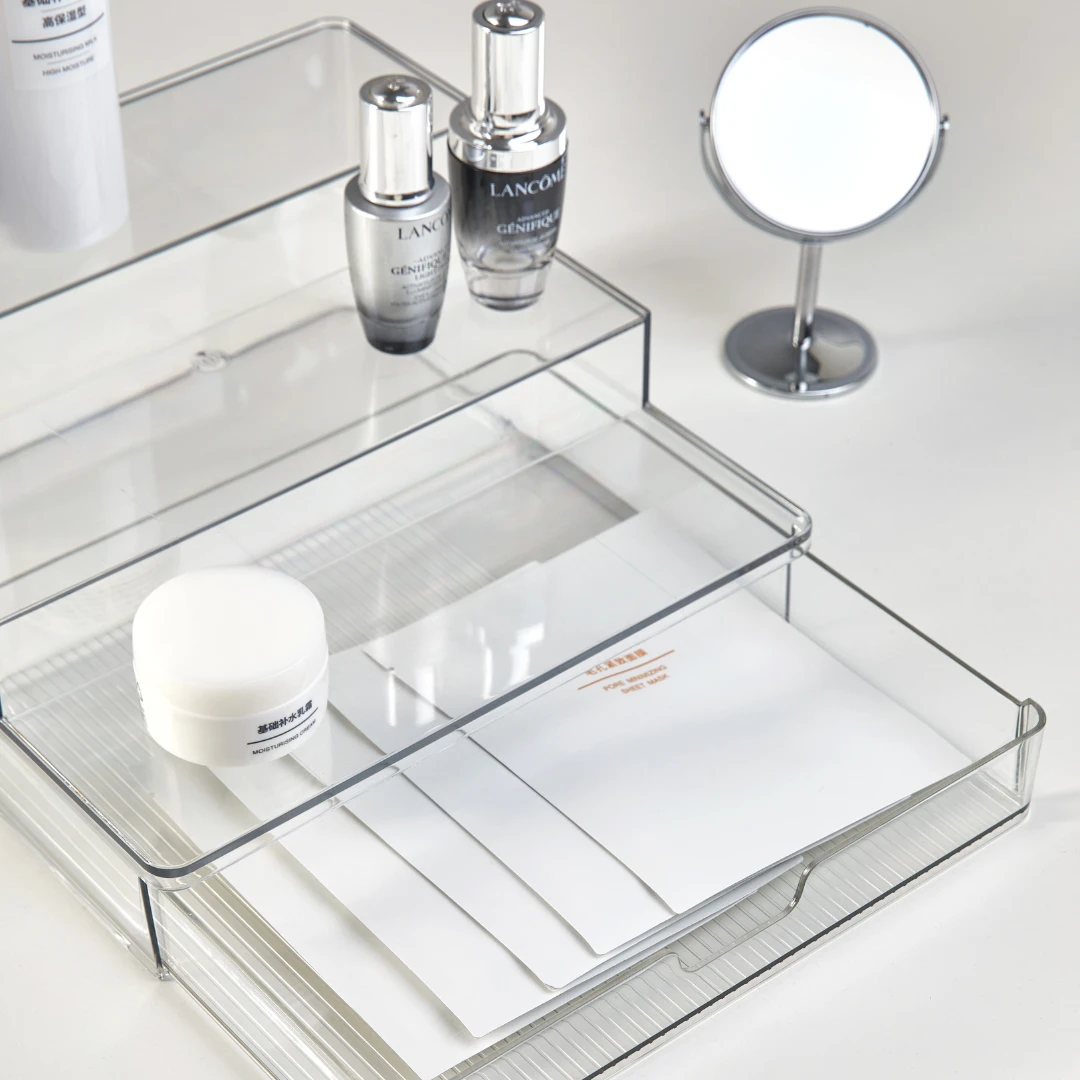 3 Tier Organiser With Drawer | Large 4 3 Tier Organiser With Drawer | Large - Image 2