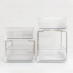 Double Layer Under Sink Drawer Organiser 26 Double Layer Under Sink Drawer Organiser -Pretty Little Designs 3S9A0373