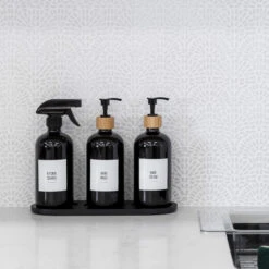 Custom Modern Minimalist Laundry & Cleaning