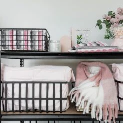 Fabulously Black Wired Metal Basket With Wooden Base 15 Fabulously Black Wired Metal Basket With Wooden Base -Pretty Little Designs 3S9A2246 3c968487 ed73 413f 8afc 442245753c19