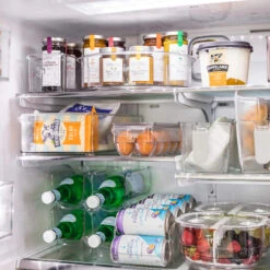 Clear Fridge Egg Storage Holder 12 Clear Fridge Egg Storage Holder -Pretty Little Designs 3S9A6143 1