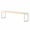 70cm White Bamboo Pantry Shelf - Narrow 1 70cm White Bamboo Pantry Shelf - Narrow -Pretty Little Designs 70cm White Bamboo Pantry Shelf Narrow