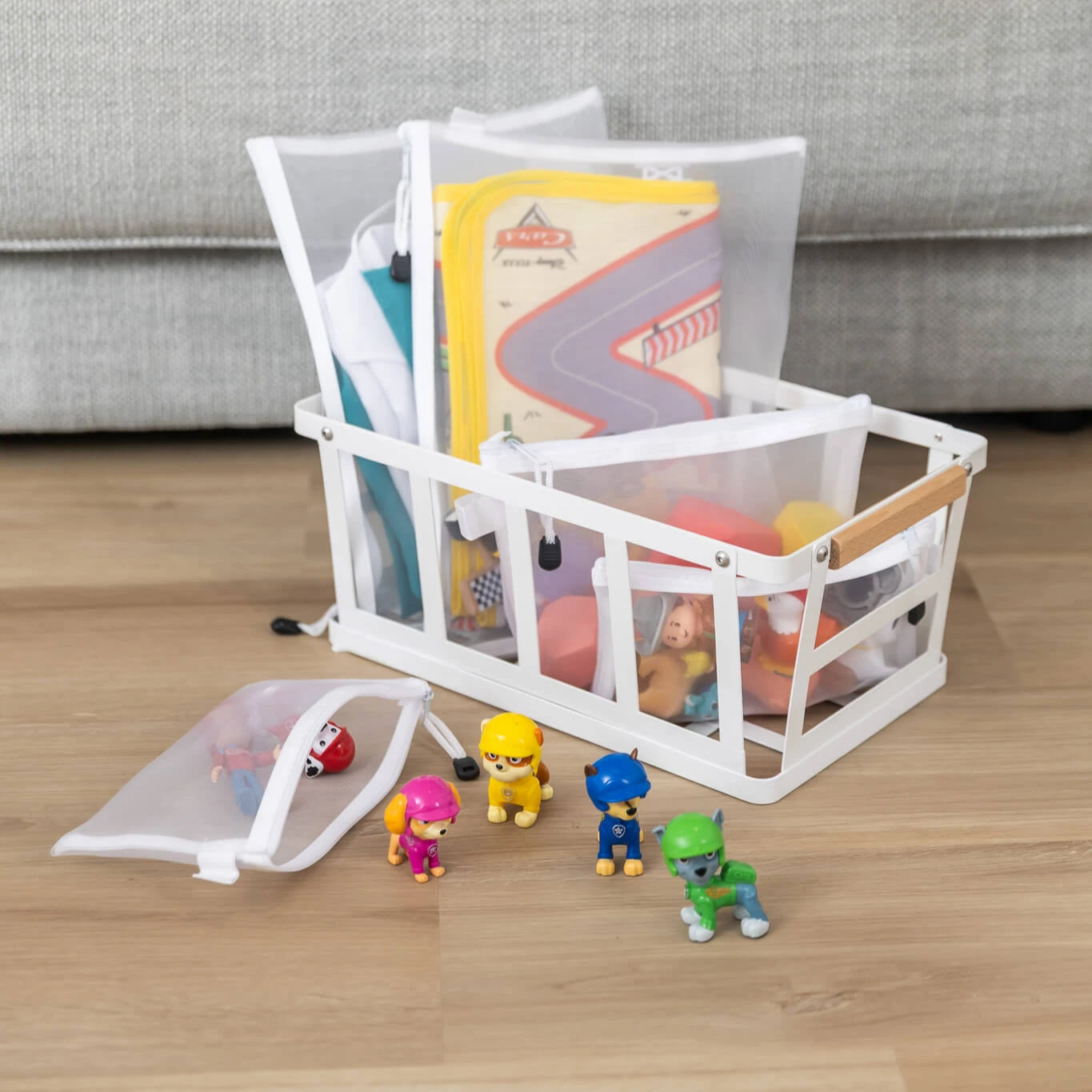 Mesh Toy Storage Bags 3 Mesh Toy Storage Bags