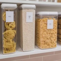 Custom Peel And Stick Pantry Labels