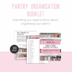 Pantry Organisation Booklet