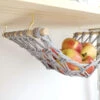 Macrame Hammock Fruit Basket 1 Macrame Hammock Fruit Basket -Pretty Little Designs GreyMacrameHammockFruitBasket