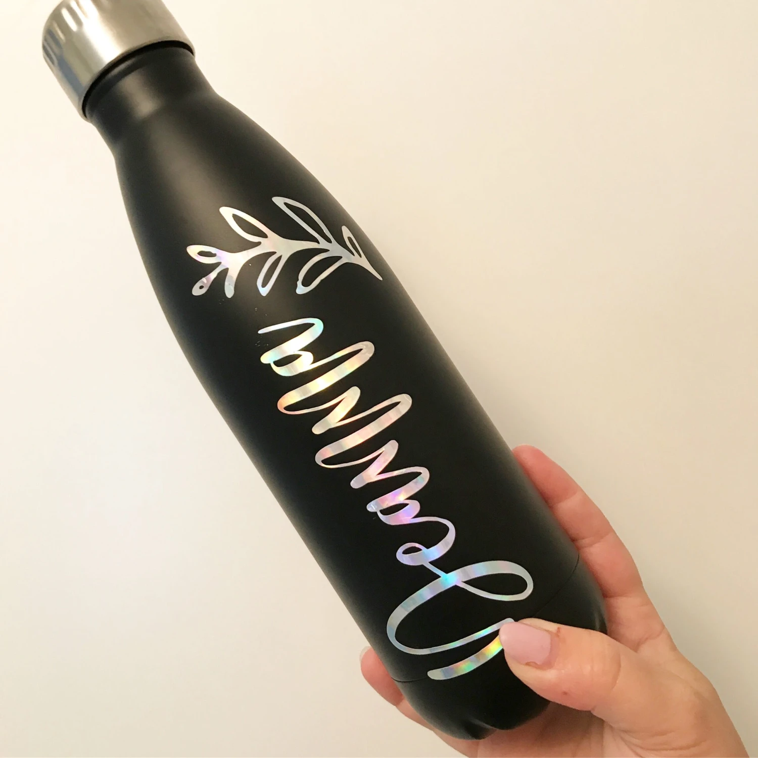 Personalised Name Label Leaf Pattern 4 Personalised Name Label Leaf Pattern - Image 2