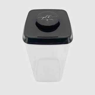 25 Pack - Black Push Top Pantry Container Set & Labels (or Without) 9 25 Pack - Black Push Top Pantry Container Set & Labels (or Without) - Image 7