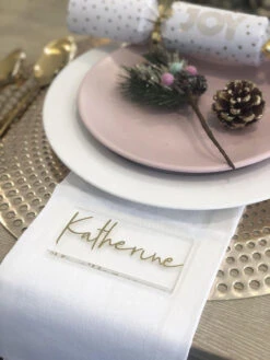 Personalised Acrylic Name Place Cards 17 Personalised Acrylic Name Place Cards -Pretty Little Designs IMG 7152