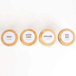 White Modern Minimalist Herb & Spice Stickers -Pretty Little Designs Modern minimalist stickers 210e3b24 93fe 40ee a1db 9547693b2a94