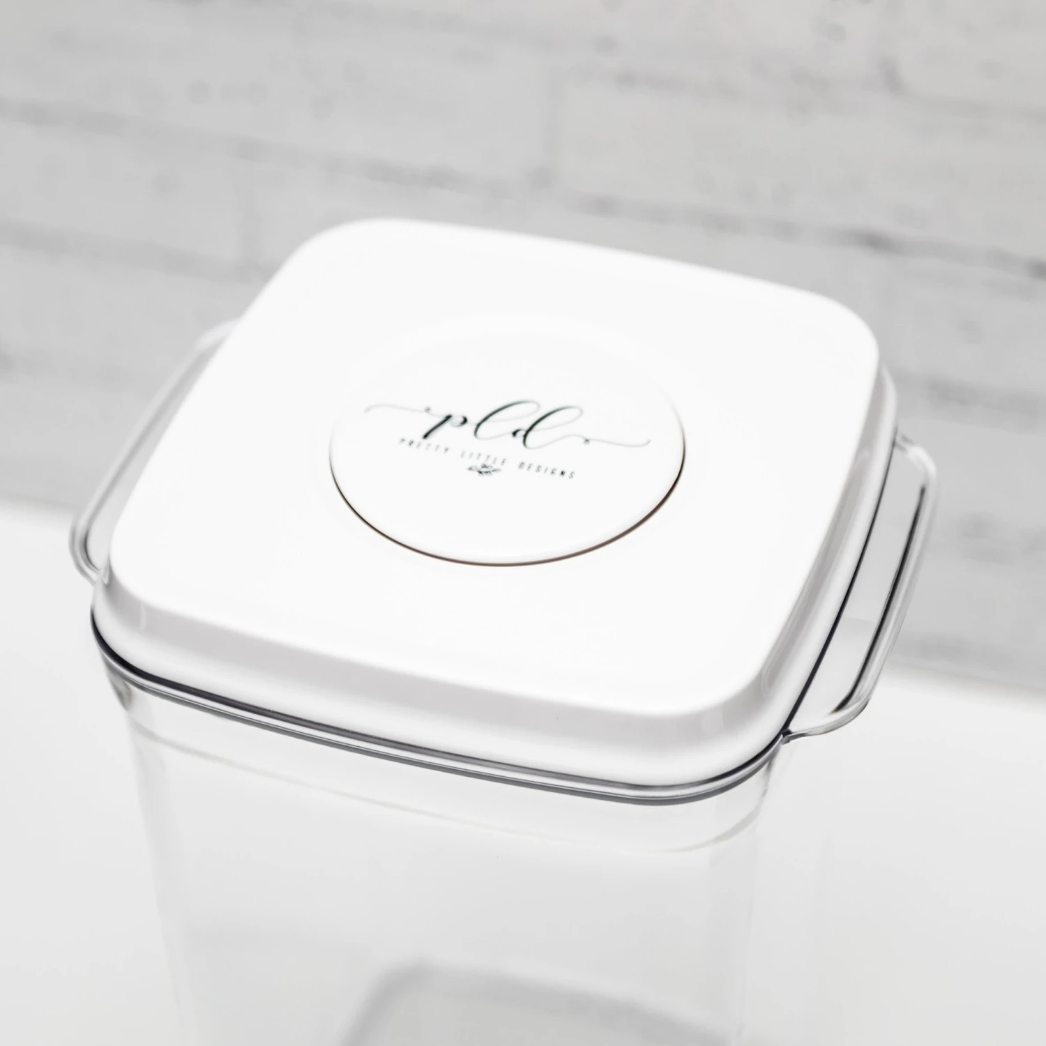 White Push Top Pantry Container - 4L 12 White Push Top Pantry Container - 4L - Image 10