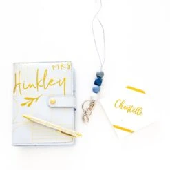 Personalised Name Label - Leaf