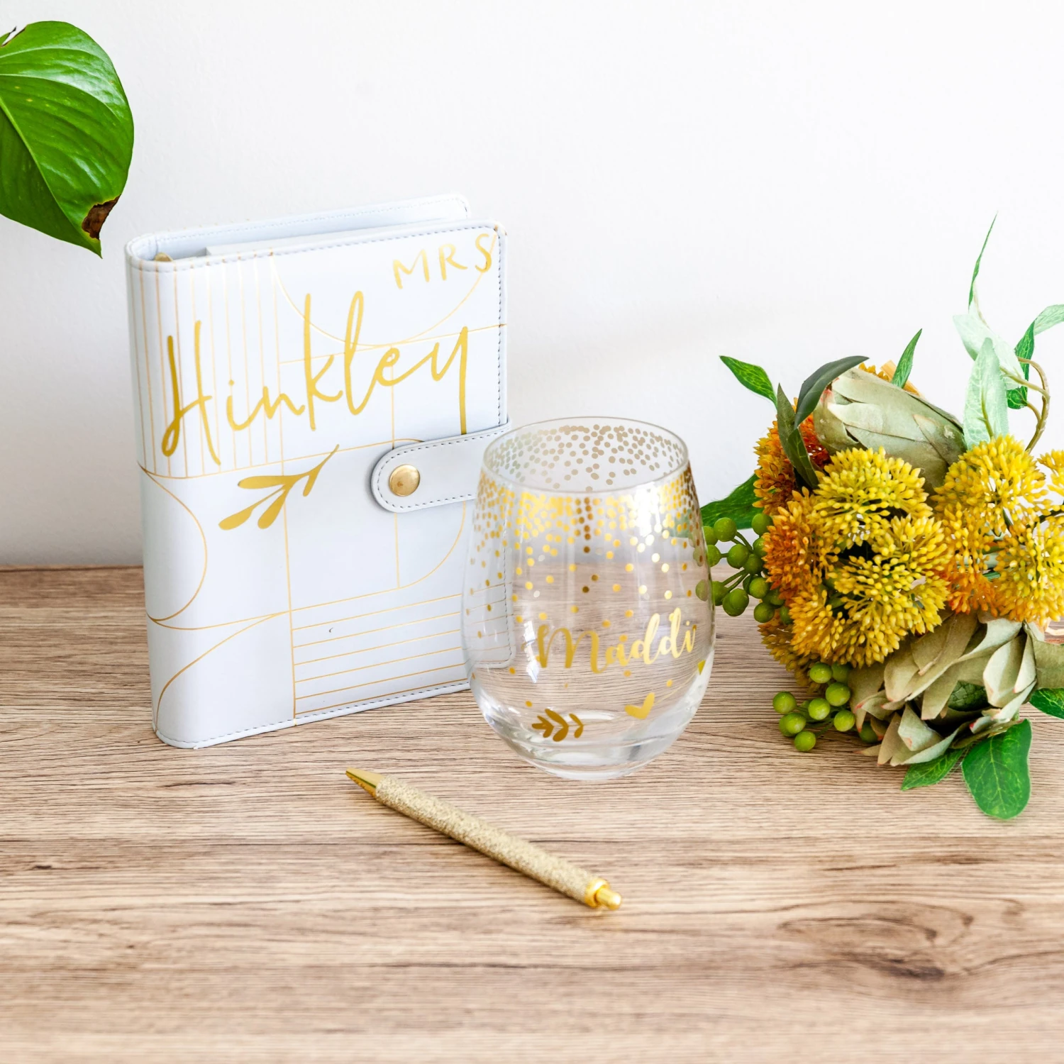 Personalised Name Label - Leaf 6 Personalised Name Label - Leaf - Image 4