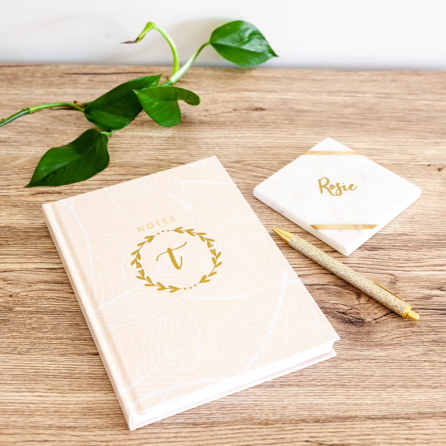 Personalised Initial Olive Circle 3 Personalised Initial Olive Circle