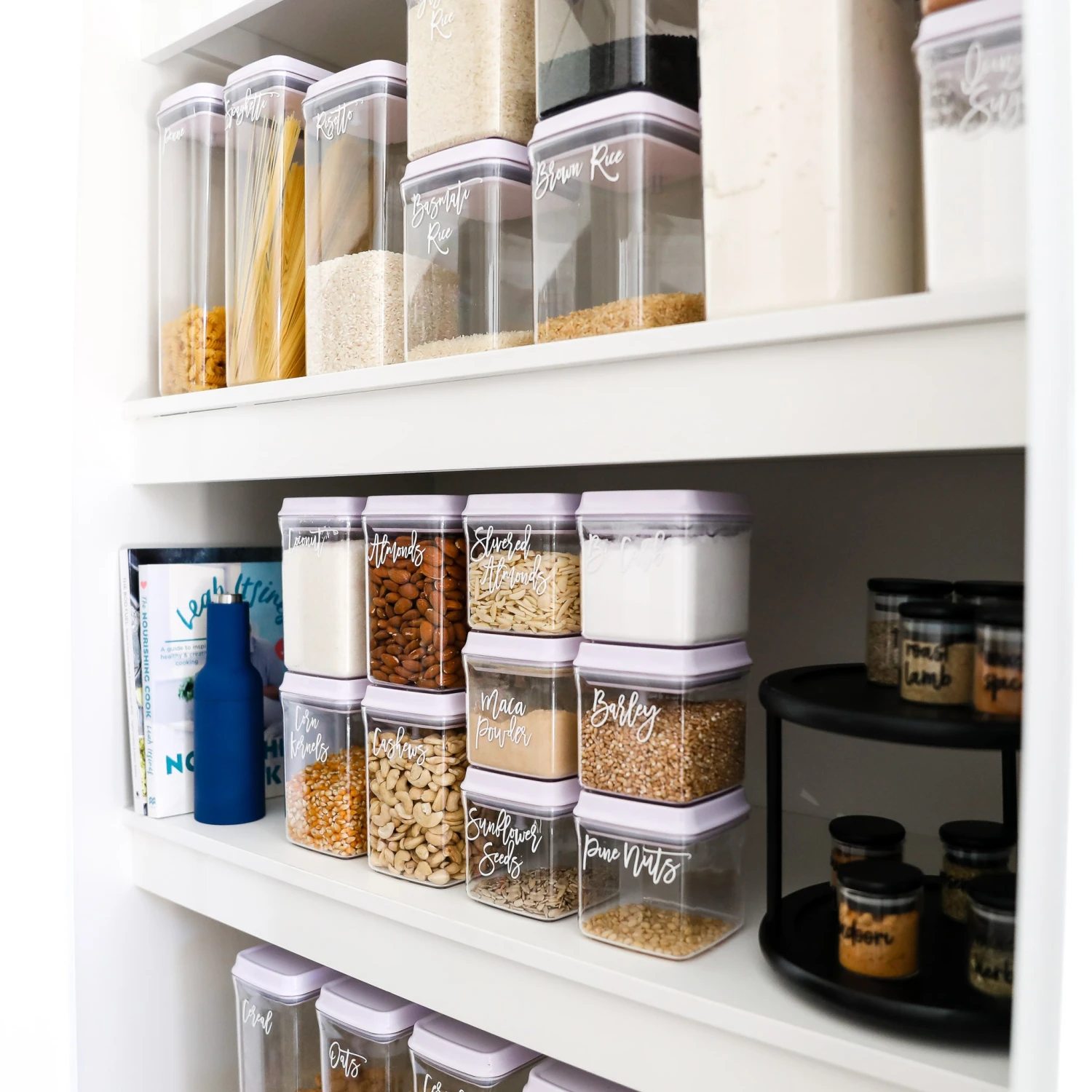 White Push Top Pantry Container - 3.2L 7 White Push Top Pantry Container - 3.2L - Image 5