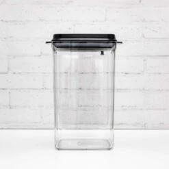 Black Push Top Pantry Container - 4L