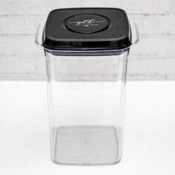 Black Push Top Pantry Container - 4L 18 Black Push Top Pantry Container - 4L -Pretty Little Designs PrettyLittleDesigns 9997