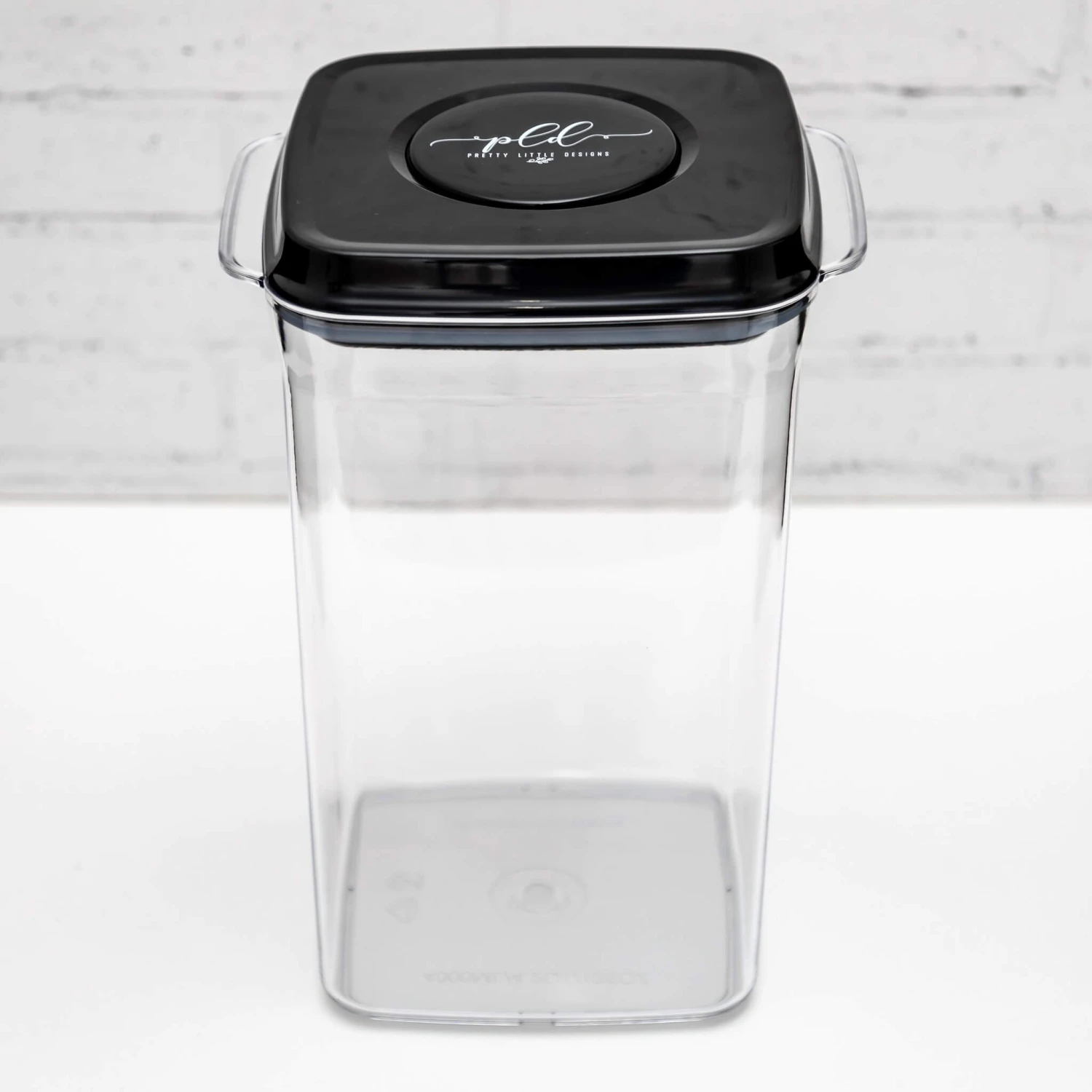 Black Push Top Pantry Container - 4L 10 Black Push Top Pantry Container - 4L - Image 8