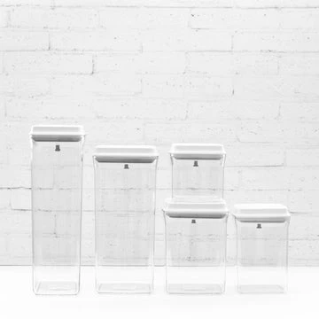 White Push Top Pantry Container - 2.5L 10 White Push Top Pantry Container - 2.5L - Image 8