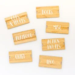 Acrylic Tag / Bamboo Tag & Label 24 Acrylic Tag / Bamboo Tag & Label -Pretty Little Designs PrettyLittleDesigns web 7846