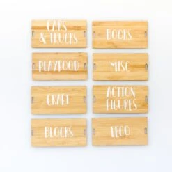 Acrylic Tag / Bamboo Tag & Label 34 Acrylic Tag / Bamboo Tag & Label -Pretty Little Designs PrettyLittleDesigns web 7848