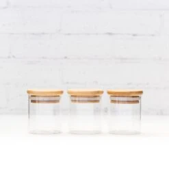 Bamboo & Glass Spice Jars & Labels | 24 Pcs Set 14 Bamboo & Glass Spice Jars & Labels | 24 Pcs Set -Pretty Little Designs PrettyLittleDesigns web 7898 4d4522d4 8055 4291 8abc d45588712183