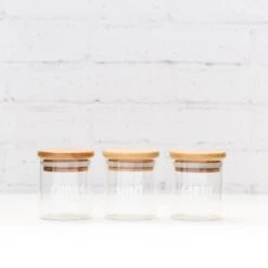 Bamboo & Glass Spice Jars | 100ml Sets 13 Bamboo & Glass Spice Jars | 100ml Sets -Pretty Little Designs PrettyLittleDesigns web 7899