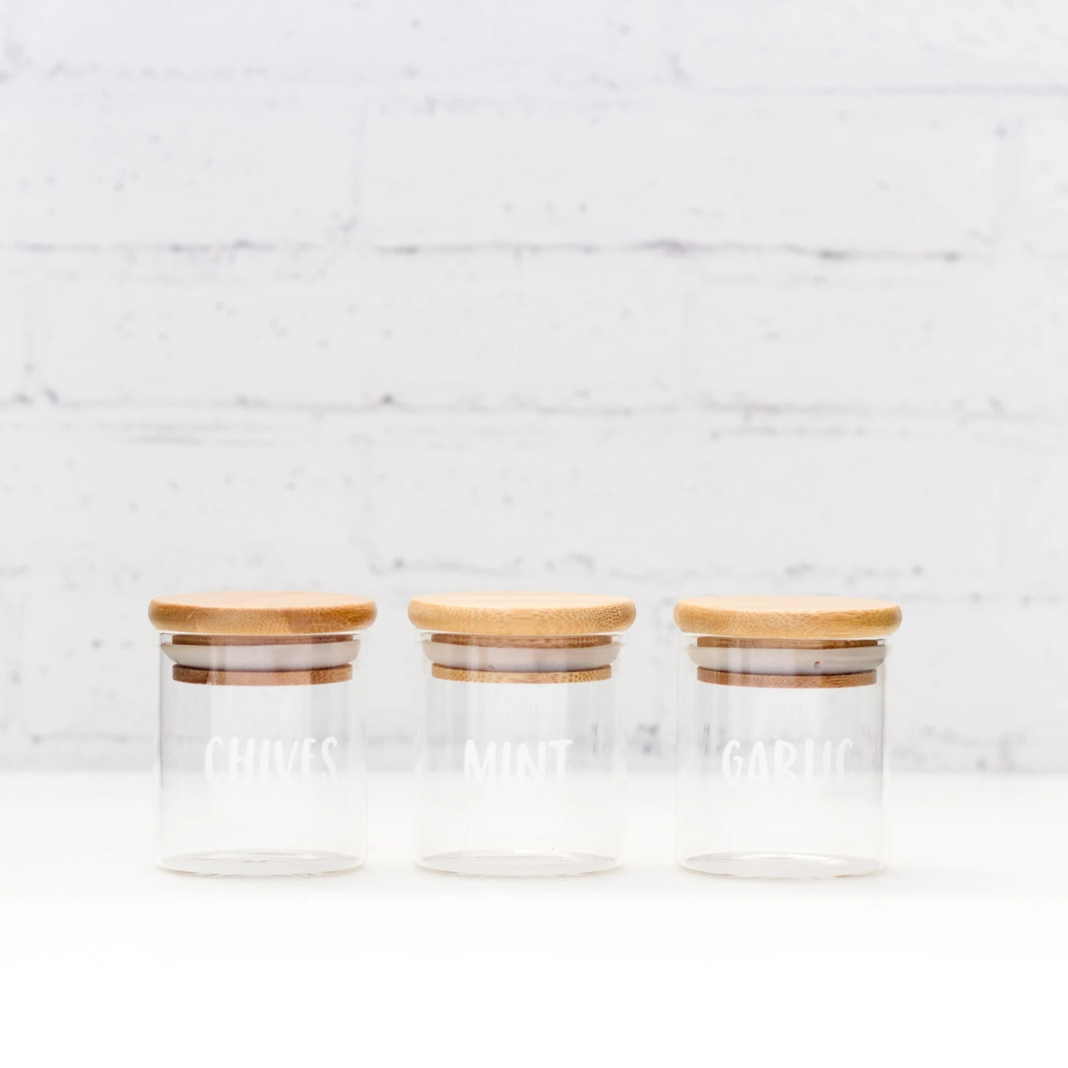 Bamboo & Glass Spice Jars & Labels | 24 Pcs Set 7 Bamboo & Glass Spice Jars & Labels | 24 Pcs Set - Image 5