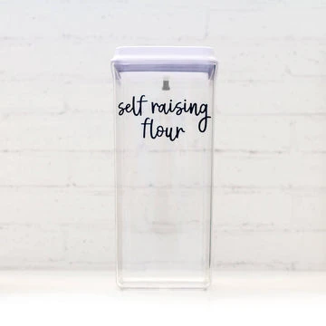 White Push Top Pantry Container - 2.5L 3 White Push Top Pantry Container - 2.5L