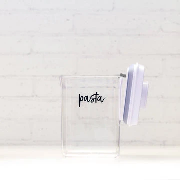 White Push Top Pantry Container - 1.5L 8 White Push Top Pantry Container - 1.5L - Image 6