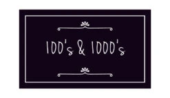 Daisy Black Pantry & Spice Sticker Labels -Pretty Little Designs Pretty Little designs Pantry KitchenLabel 1