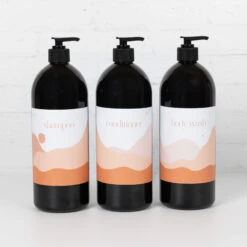 Pure Bliss Custom Bathroom Labels