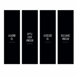 Modern Minimalist Oil, Vinegar & Syrup Labels - 36 Stickers 16 Modern Minimalist Oil, Vinegar & Syrup Labels - 36 Stickers -Pretty Little Designs Untitleddesign 15