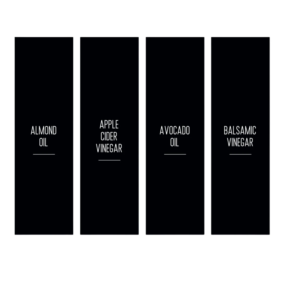 Modern Minimalist Oil, Vinegar & Syrup Labels - 36 Stickers 9 Modern Minimalist Oil, Vinegar & Syrup Labels - 36 Stickers - Image 7