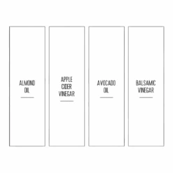 Modern Minimalist Oil, Vinegar & Syrup Labels - 36 Stickers 15 Modern Minimalist Oil, Vinegar & Syrup Labels - 36 Stickers -Pretty Little Designs Untitleddesign 16