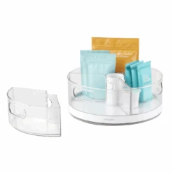 Youcopia Crazy Susan Turntable W/ 3 Bins -Pretty Little Designs Youcopia Lazy Susan Turntable 1